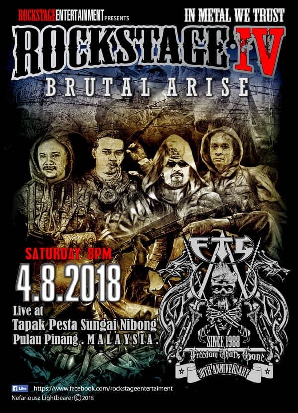 Event Konsert ROCKSTAGE IV | 4Ogos2018