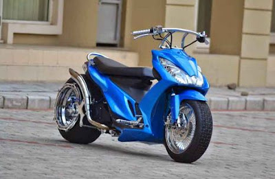 Aneka Modifikasi Motor Matic Yamaha