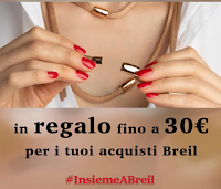 Logo Breil ti regala un buono sconto fino a 30€ con #InsiemeABreil