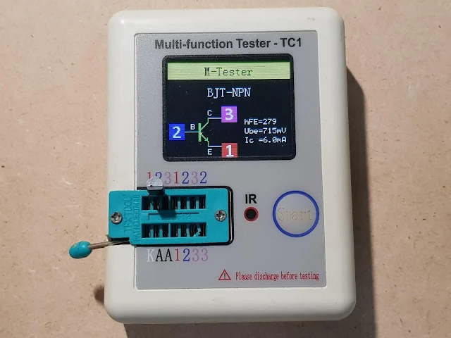 Test    Transistor    with   multimeter   วัดทรานซิสเตอร์