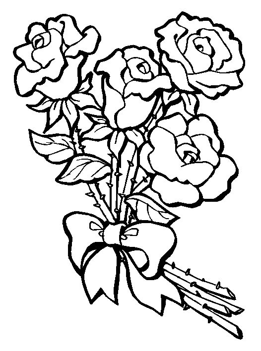 Download Coloring Pages Valentines Day Flowers - 58+ File Include SVG PNG EPS DXF for Cricut, Silhouette and Other Machine