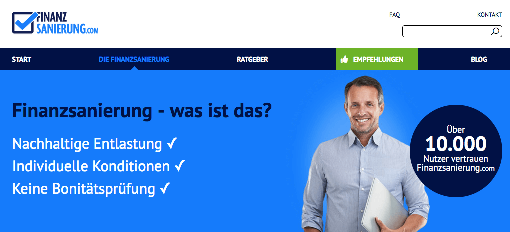 Finanzsanierung - was ist das?