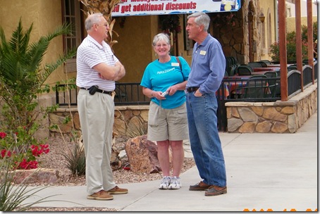 Reunited with Sharon and Tom Peterson