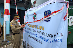 Pemkot Biak Numfor Kirim 1 Kontainer Ikan Tuna dan Black Marlin ke Surabaya