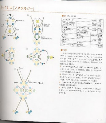 японская схема плетеной бусины