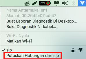 Putuskan WIFI jaringan - hostze.net