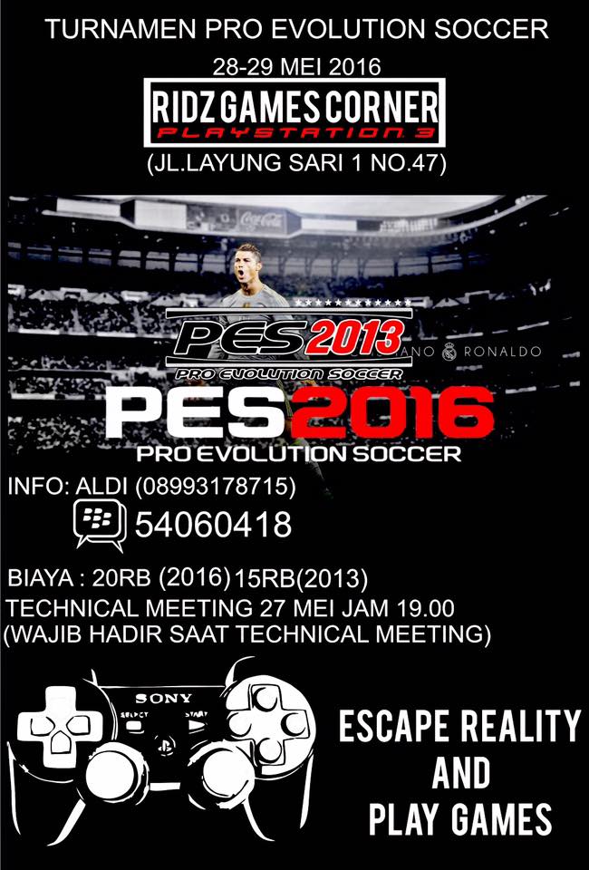 Kompetisi PES 2016 di Bogor Mei 2016 | Patch PES Terbaru