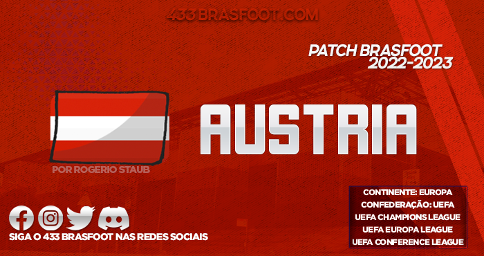 Patch Austria Brasfoot 2022 2023