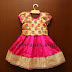 Plain Lehenga Floral Gold Blouse