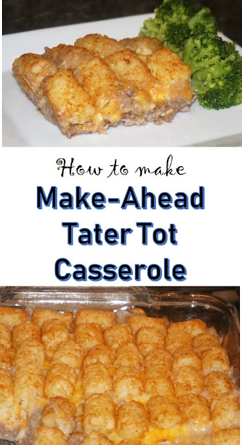 Make-Ahead Tater Tot Casserole Pin