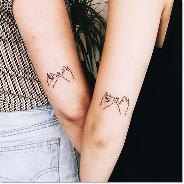 Small Tattoo tips for Couples with meaning