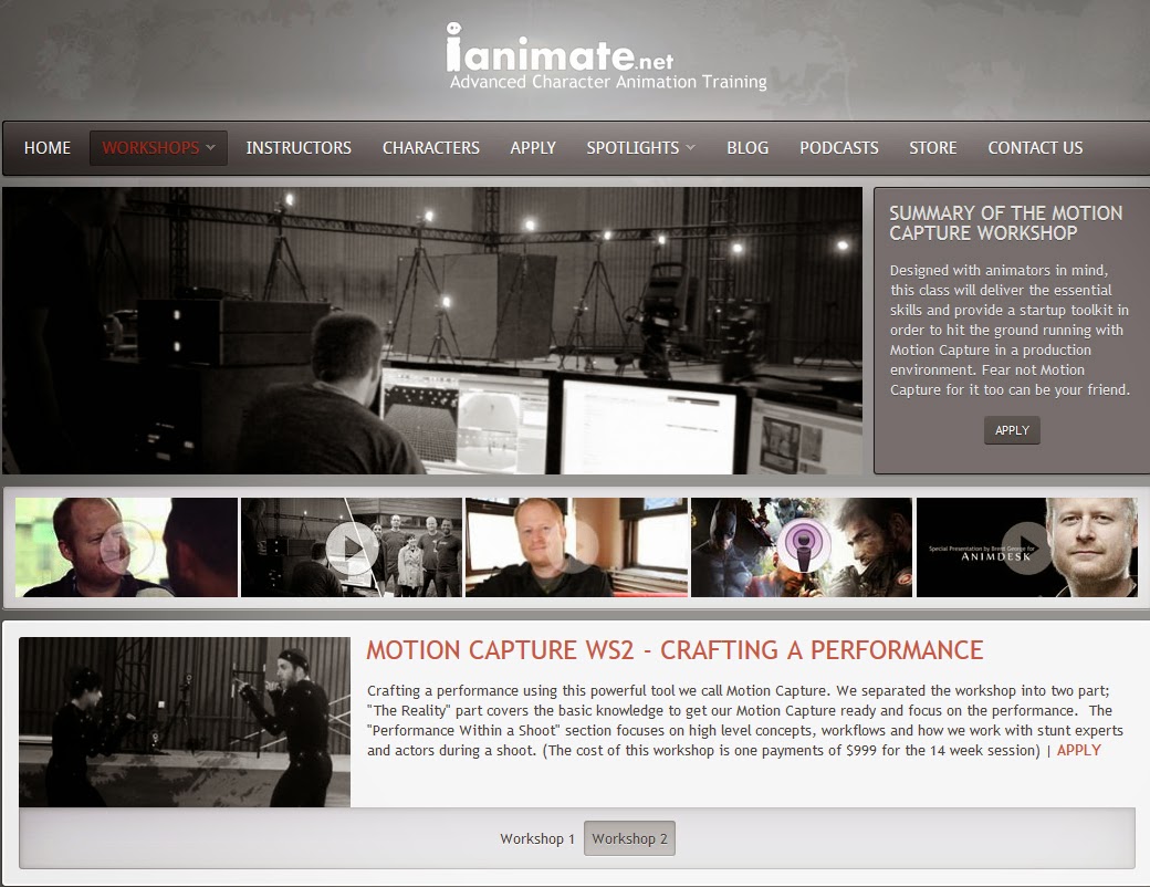 http://www.ianimate.net/workshops/motion-capture.html