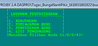 Membuat Program Pelayanan Perpustakaan Menggunakan Bahasa C++