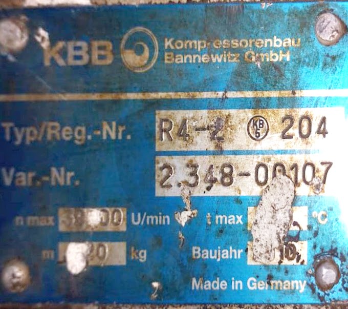  KBB R4-2 TURBOCHARGER
