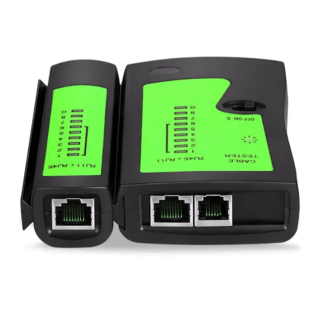 OULLX RJ45 Cable lan tester Network Cable Tester RJ45 RJ11 RJ12 CAT5 UTP LAN Cable Tester Networking Tool network Repair