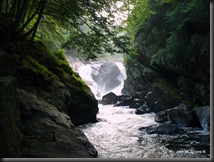 Auger Falls from Below