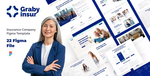 Best Insurance Company Figma Template