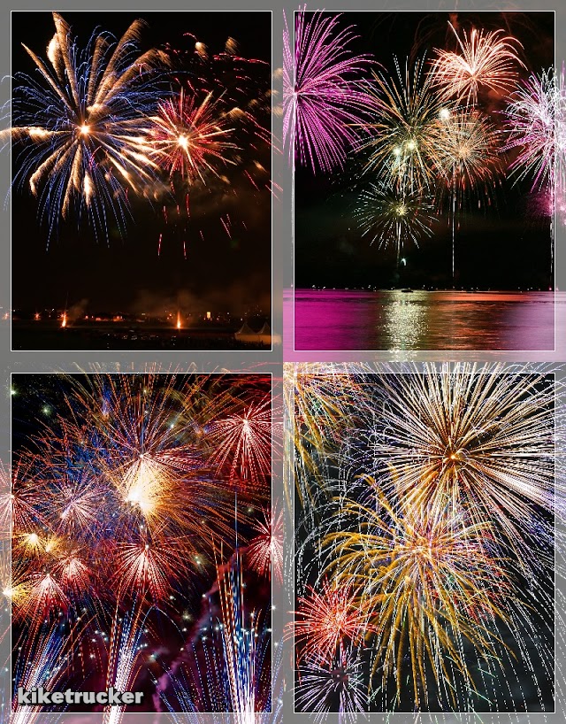 Fondos fuegos artificiales HD 