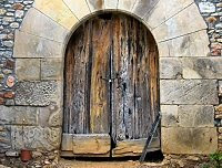 A mediaeval door