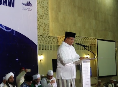 Anies Hadiri Peringatan Isra Mi'raj di Masjid Istiqlal