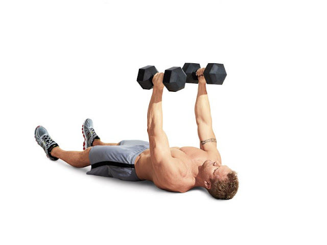Best Chest Exercises of All Time - 30 Exercise - Floor Press