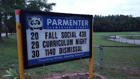 Parmenter School has their curriculum night scheduled for 9/29 