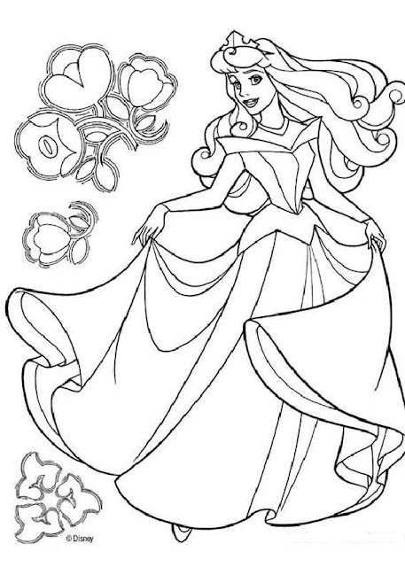 disney princesses coloring book. disney princesses coloring