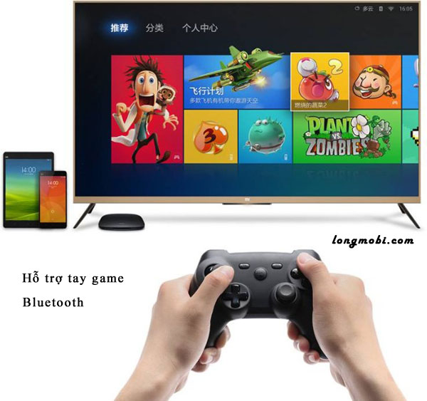 Hỗ trợ tay game bluetooth