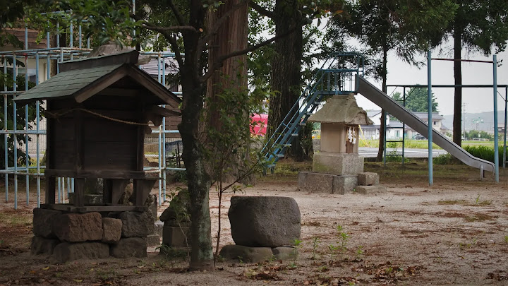 鳥取県西部のサイノカミ、新印神社の猿田彦命