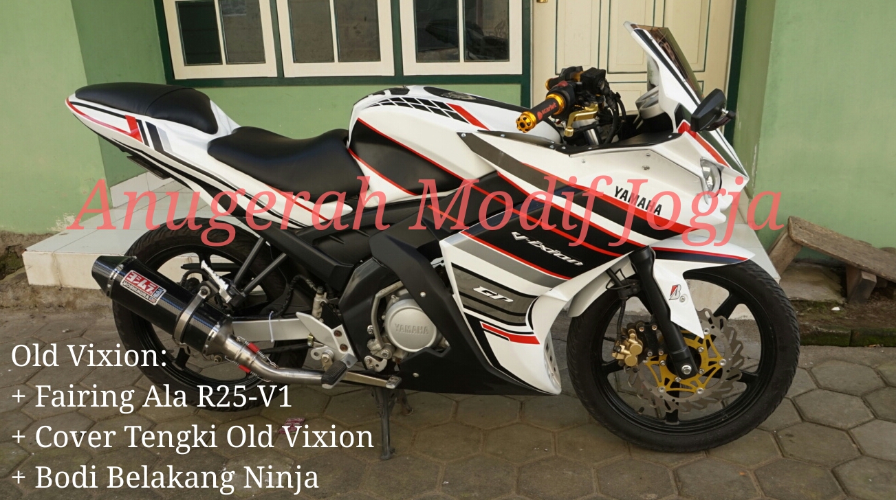 Full Fairing Vixion Ala R25 V1 Modif NVL Ala R25