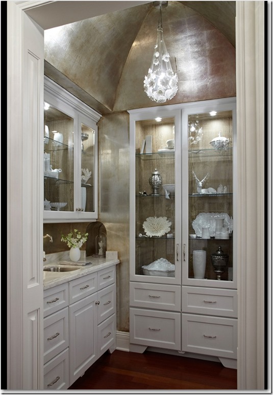 metallic walls