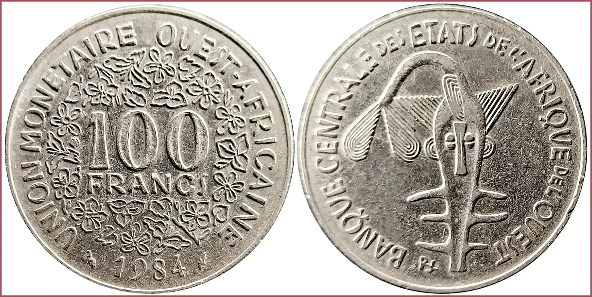 100 CFA franc, 1984: Economic Community of West African States