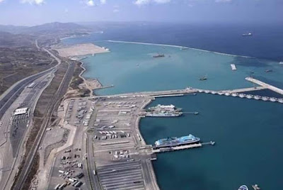 ميناء طنجة المتوسطي اضخم مشروع في العالم الأول في افريقيا و العالم العربي (الله ما بارك) 