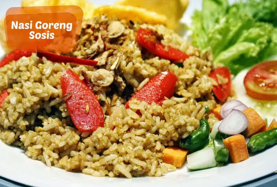 Resep Membuat Nasi Goreng Sosis Enak Mudah Tanpa Ribet | Resep Masakan