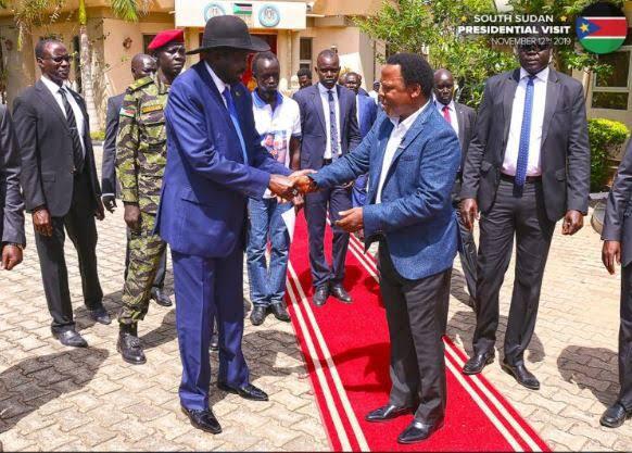 Aftermath Of Tb Joshua Visit To South Sudan: Kiir,  Machar Sues For Peace