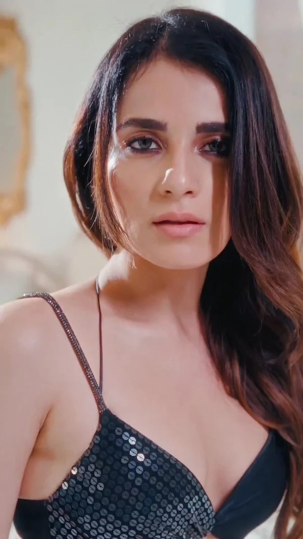 radhika madan cleavage face tiny top skirt