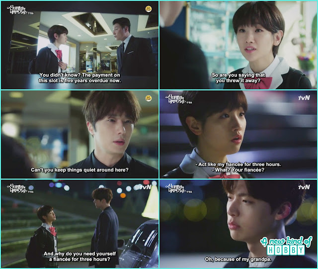  ha won accept the offer to be his fiance - Cinderella and 4 Knights - Episode 1 Review - Kdrama 2016