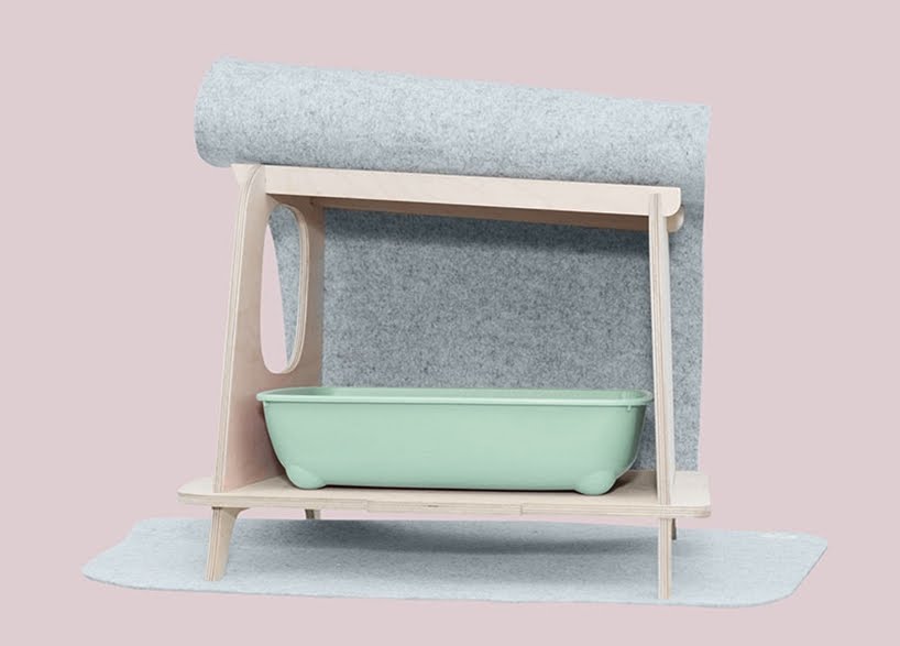 Tim Defleur ha diseñado The Wool Lodge, una pieza moderna de muebles para mascotas