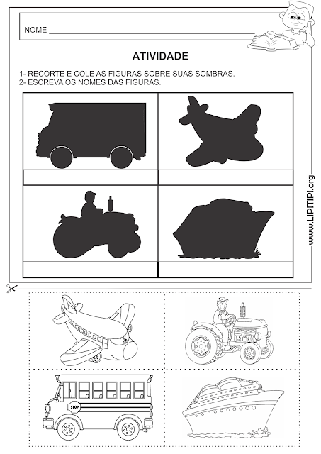 Atividade Discriminação Visual e Auto ditado Primeiro Ciclo