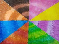 Harmony Arts Academy Drawing Classes Wednesday 24-July-19 Swara Amit Nimbalkar 6 yrs Beautiful Colours Fundamental, Optical Design Oil Pastels, Paper SSDP - (01) - First