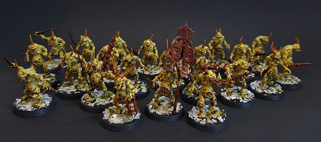 Nurgle Daemons - Plaguebearers