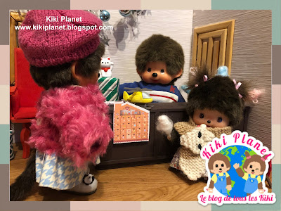 kiki monchhichi bebichhichi contes noel christmas tales cute kawai 