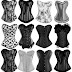 womens sexy various style corset designs