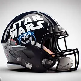 Georgia State Panthers Star Wars Concept Helmet
