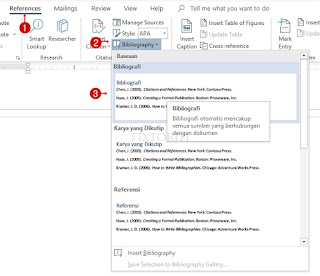 Cara Membuat Sitasi Dan Bibliografi Otomatis Pada Microsoft Word