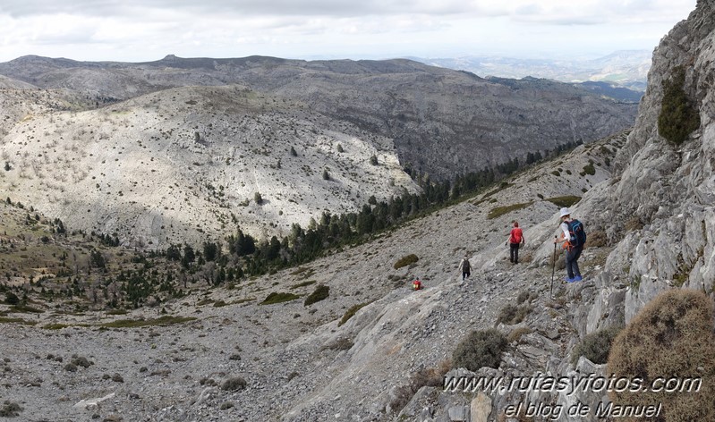 Colada del Tejo - Cerro Estepilar - Cerro del Pilar - Cerro de los Valientes - Picaho de Fatalandar