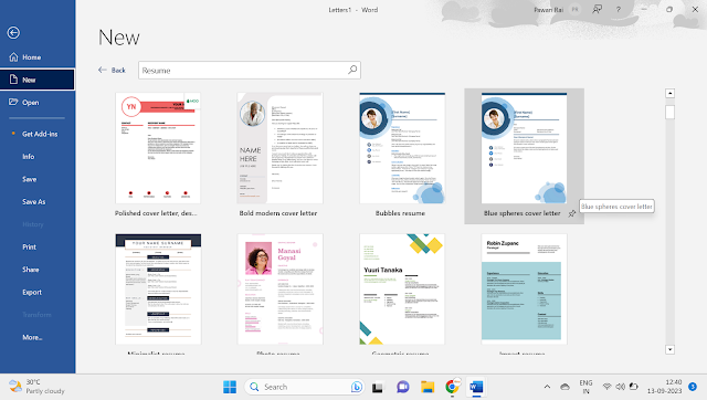 How To Create a Resume in Microsoft Word