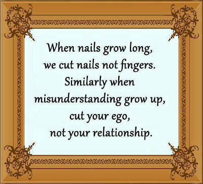  

When nails grow long, we cut nails not fingers.