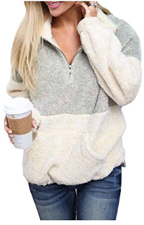 fleece cozy comfy pullover