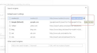 Remove mysite123 chrome 3